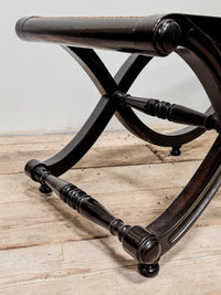A Pair of Early 20th Century Ceylonese Ebony Stools