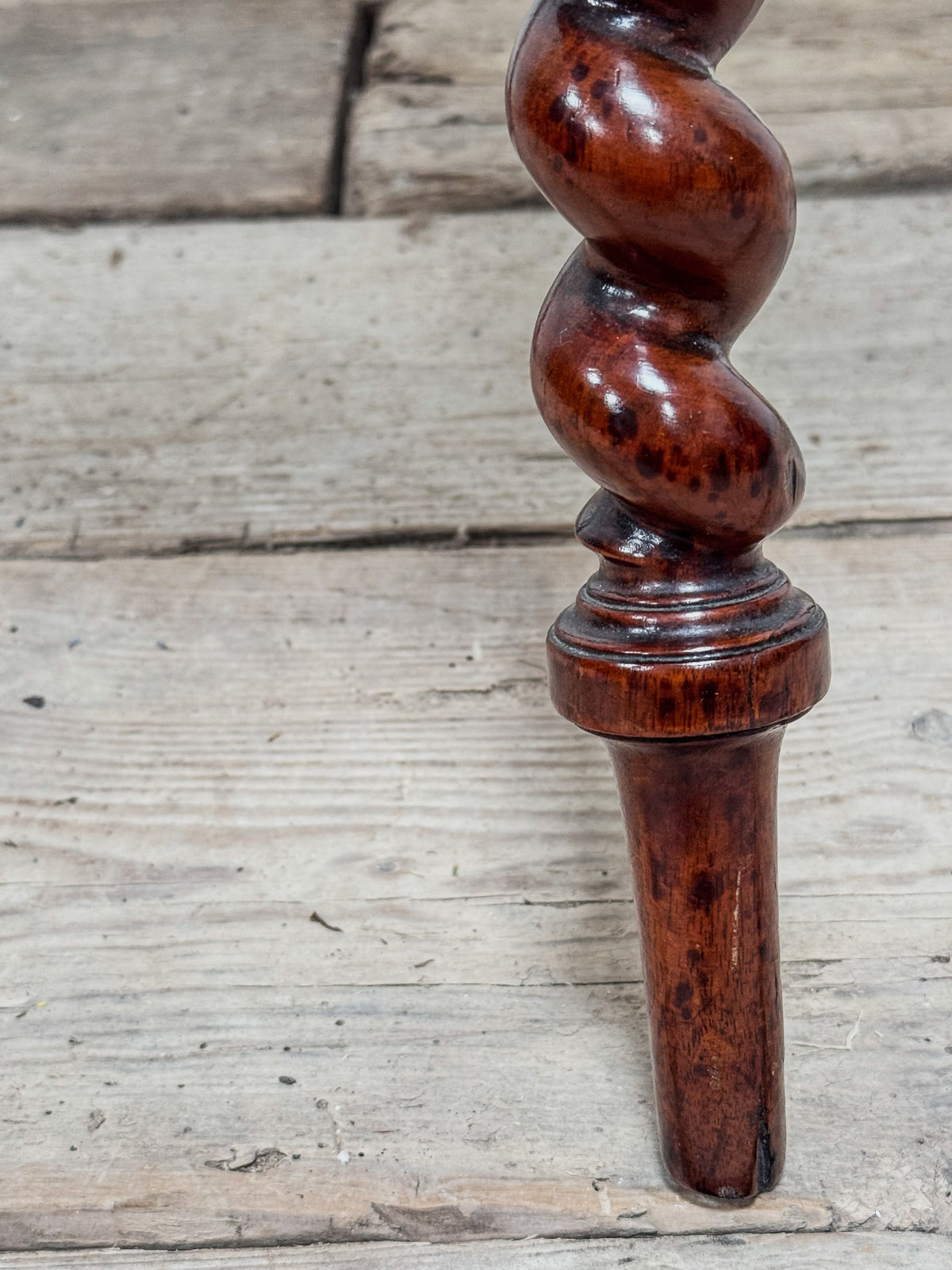 A Late 19th Century Burr Walnut Gypsy Table
