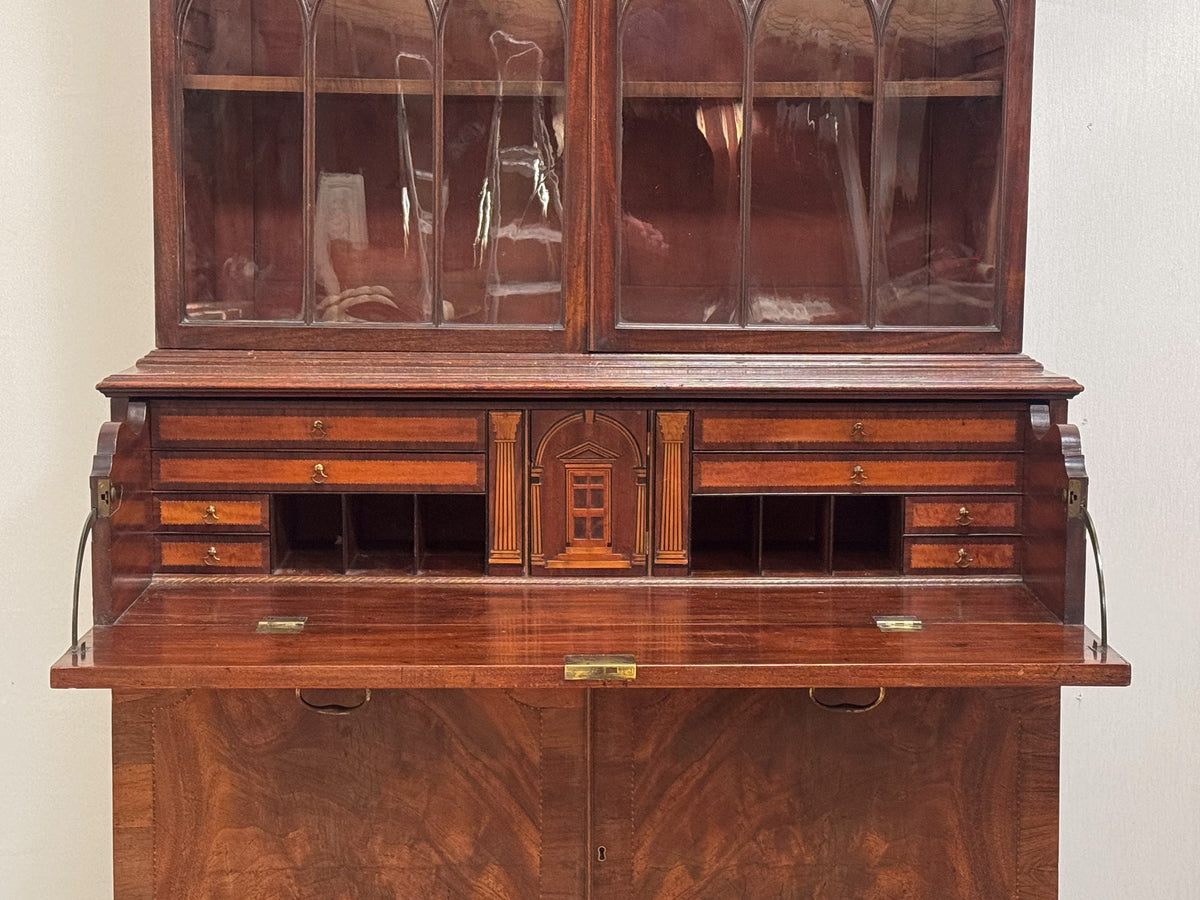 A George III Secrétaire Bookcase