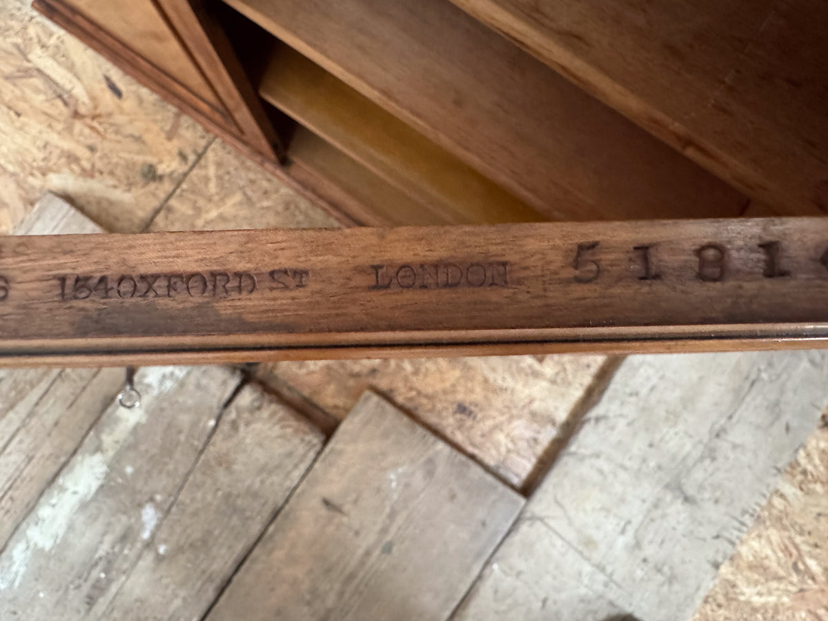 A Mid 19th Century Satinwood Cupboard by C.Hindley & Sons