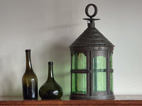 An Arts & Crafts Brass Lantern