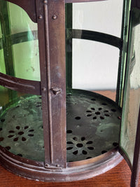 An Arts & Crafts Brass Lantern