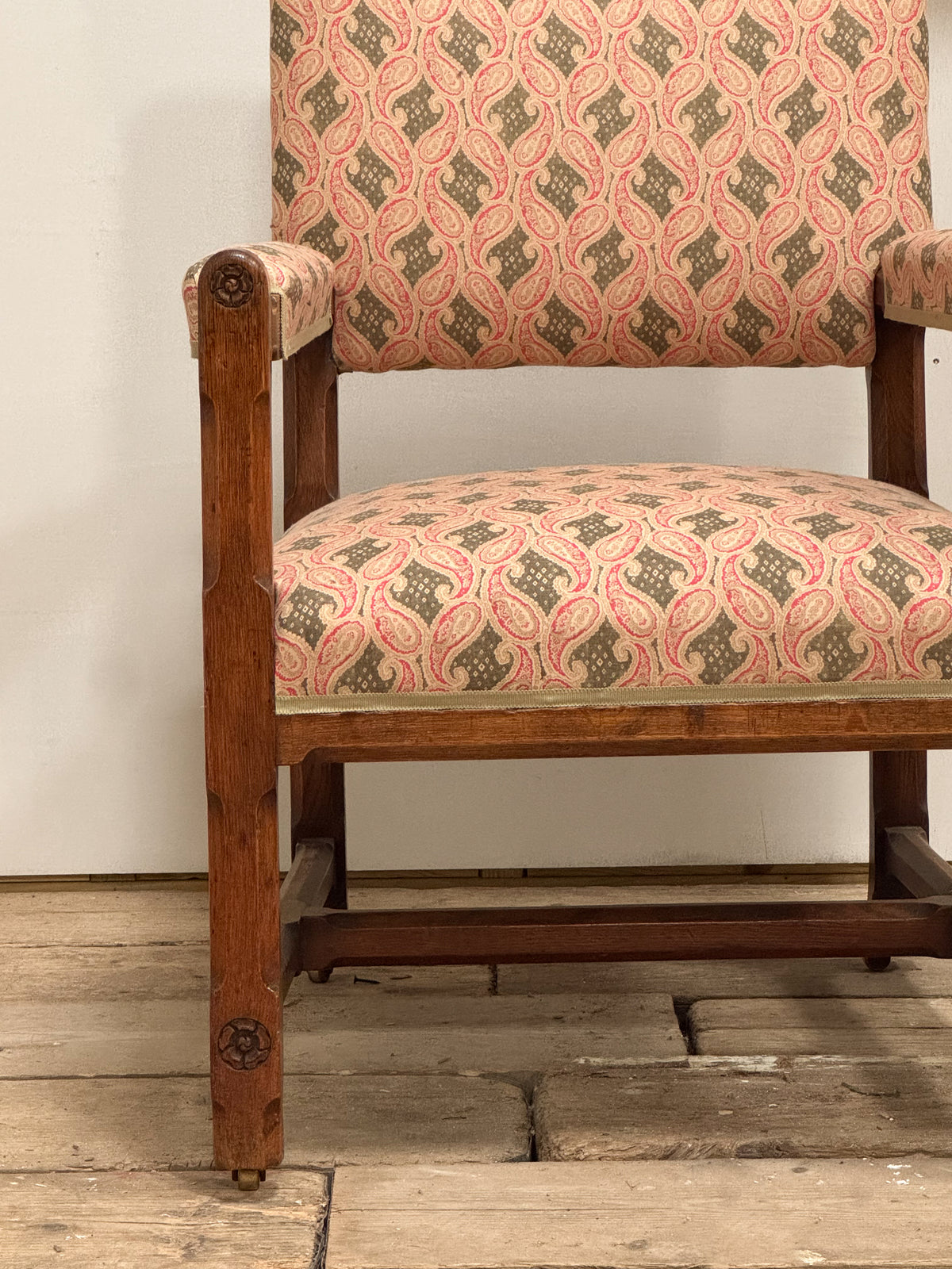 A 19th Century Oak Armchair in the manner of Augustus Pugin