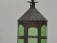 An Arts & Crafts Brass Lantern