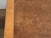 A Late 19th Century Oak & Burr Elm Refectory Table by Bulstrode of Cambridge