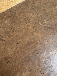 A Late 19th Century Oak & Burr Elm Refectory Table by Bulstrode of Cambridge