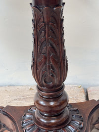 A Mid 19th Century Anglo Indian Padouk Drum Table