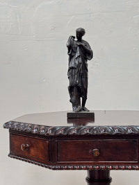 A Mid 19th Century Anglo Indian Padouk Drum Table
