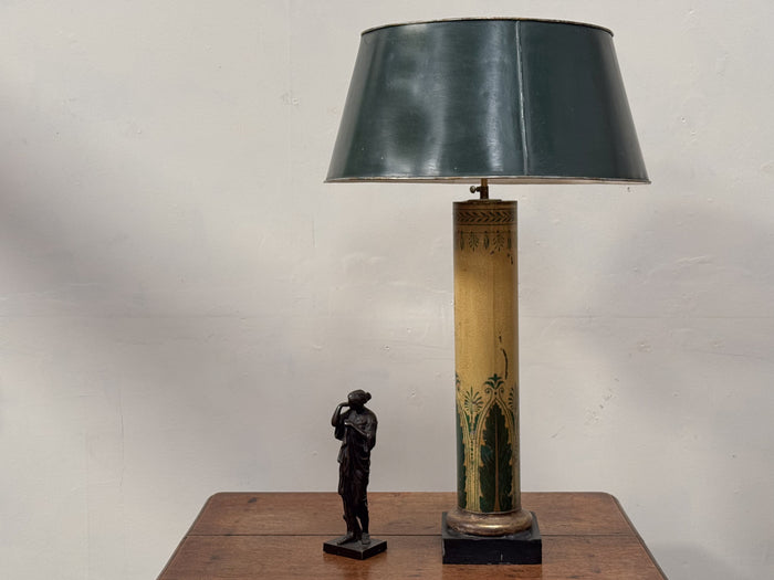 A Mid 20th Century French Toleware Lamp