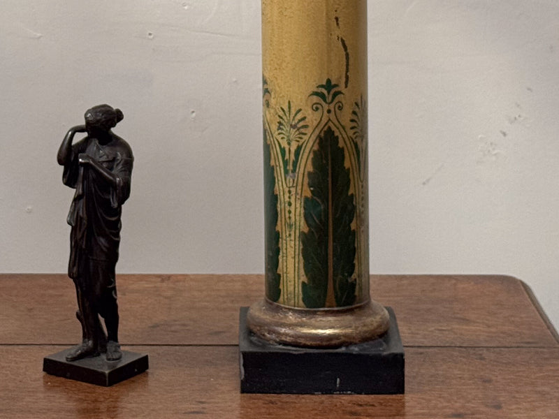 A Mid 20th Century French Toleware Lamp
