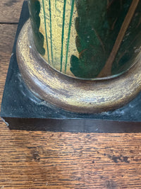 A Mid 20th Century French Toleware Lamp