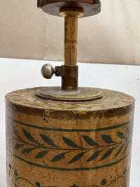 A Mid 20th Century French Toleware Lamp