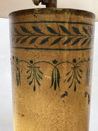 A Mid 20th Century French Toleware Lamp