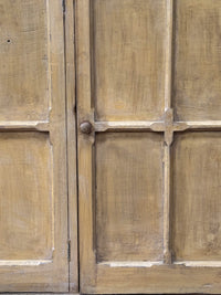 A Mid 19th Century Painted Pine Cupboard
