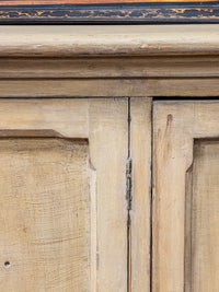 A Mid 19th Century Painted Pine Cupboard