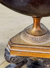 A Pair of Regency Ormolu and Bronze Candlesticks after George Smith (1756-1826)