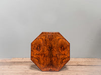 A Late 19th Century Burr Walnut Gypsy Table