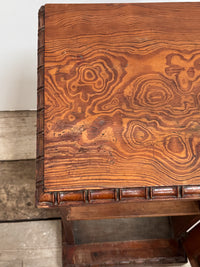 A Late 19th Century Oregon Pine Bedside Cabinet attributed to Howard & Sons