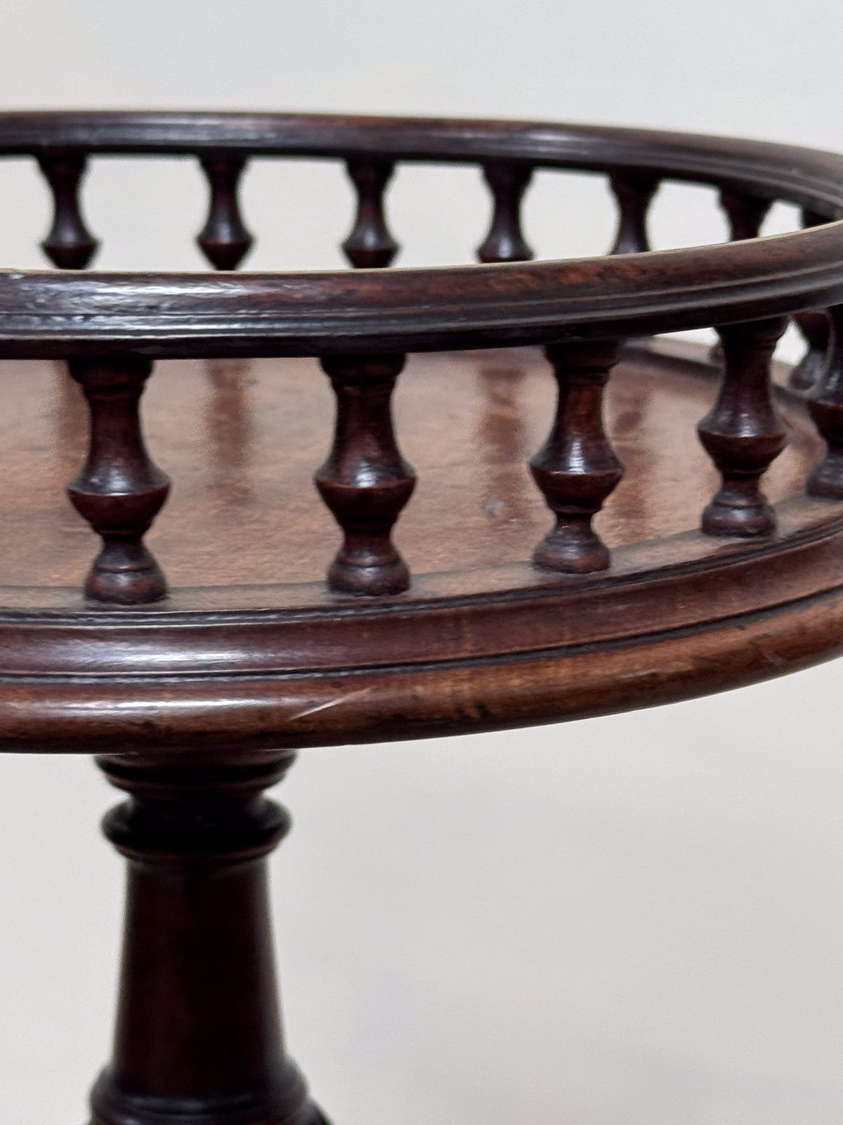 A George III Chippendale Period Mahogany Kettle Stand