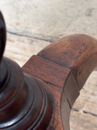 A George III Chippendale Period Mahogany Kettle Stand