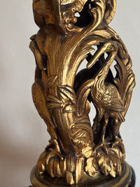 A 19th Century Ormolu and Bronze Lamp in the manner of Morant (1790-1845)