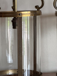 A Pair of Early 20th Century Brass Lanterns