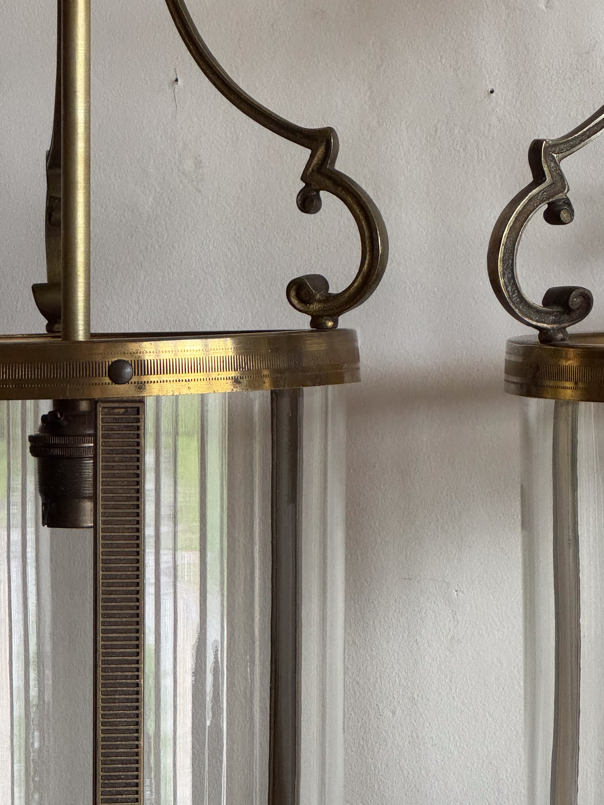 A Pair of Early 20th Century Brass Lanterns