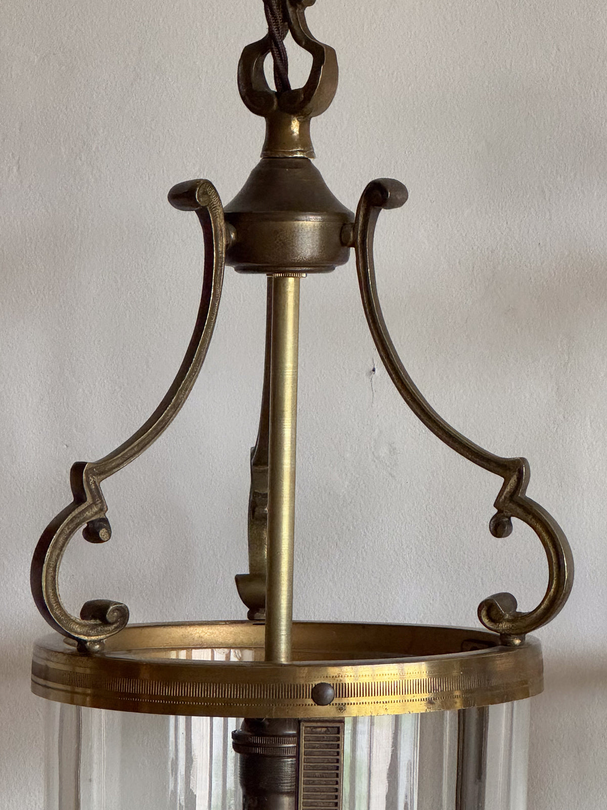 A Pair of Early 20th Century Brass Lanterns