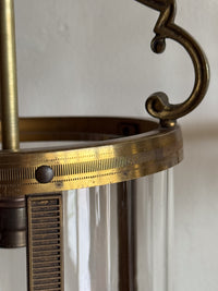 A Pair of Early 20th Century Brass Lanterns
