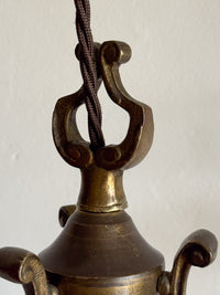 A Pair of Early 20th Century Brass Lanterns