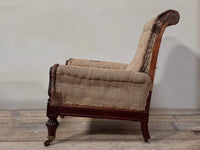A Mid 19th Century Mahogany Armchair
