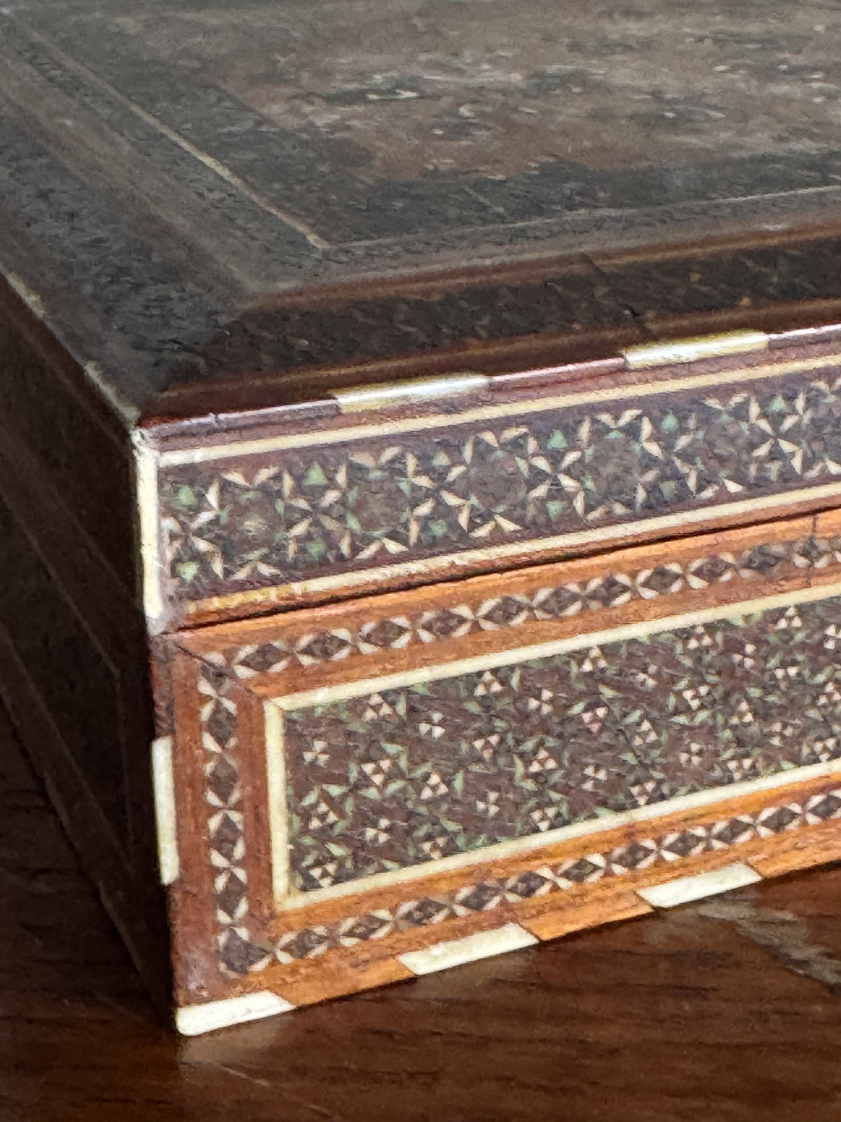 A Late 19th Century Indian Inlaid Box