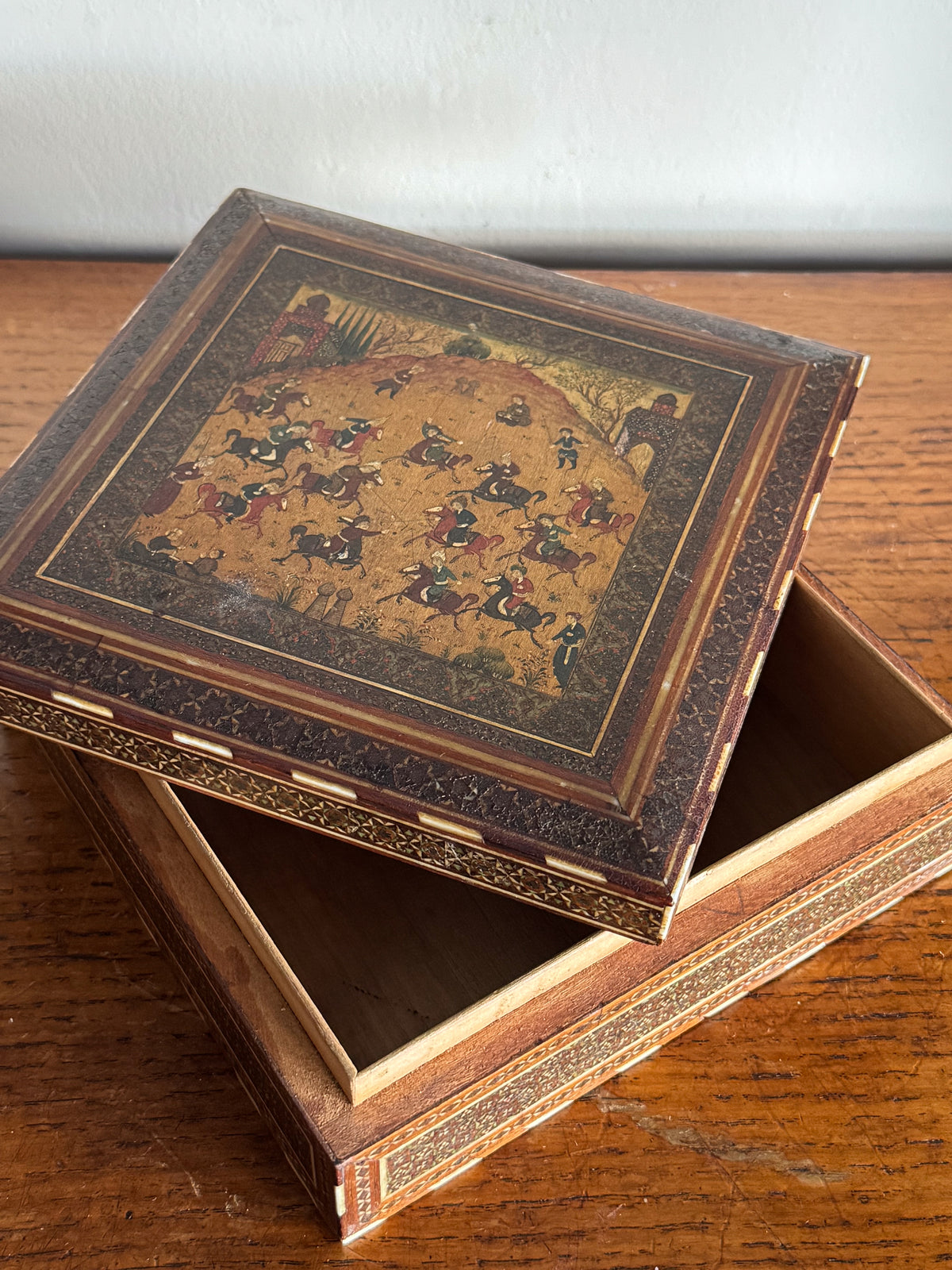 A Late 19th Century Indian Inlaid Box