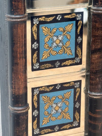 A Late 19th Century Verre Églomisé Mirror