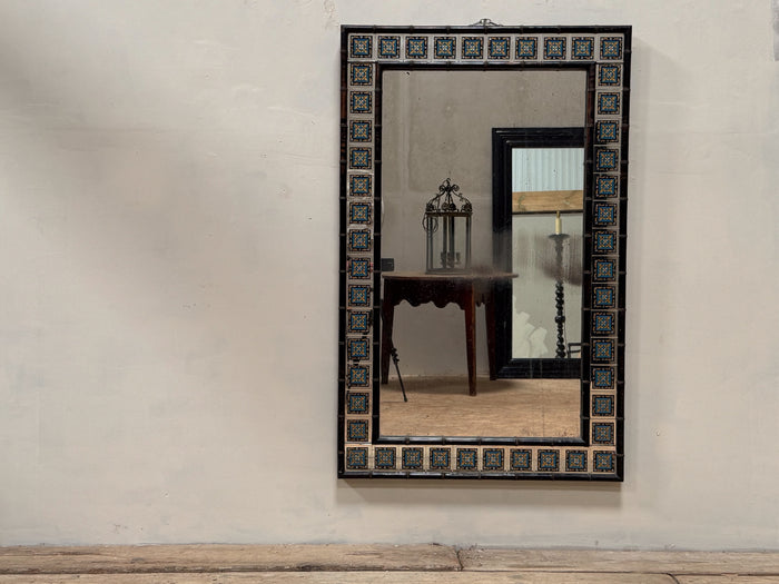 A Late 19th Century Verre Églomisé Mirror