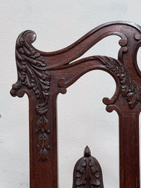 A Set of Four Mahogany 'Cockpen' Chairs after Thomas Chippendale