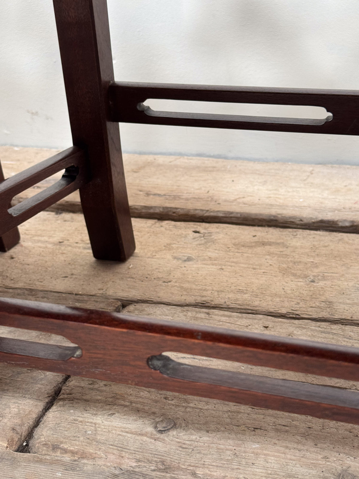A Set of Four Mahogany 'Cockpen' Chairs after Thomas Chippendale