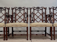 A Set of Four Mahogany 'Cockpen' Chairs after Thomas Chippendale