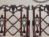 A Set of Four Mahogany 'Cockpen' Chairs after Thomas Chippendale