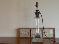 A Late 19th Century Cut Glass Lamp