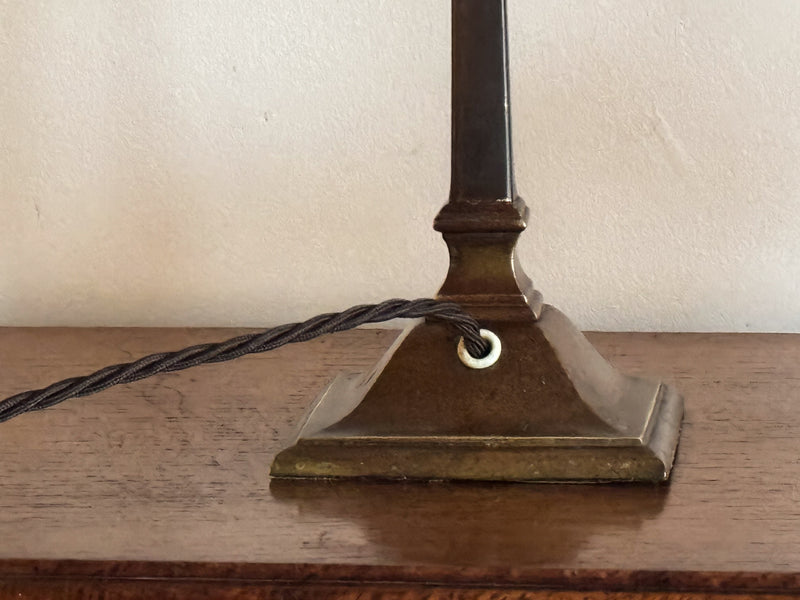 AN Early 20th Century Brass Lamp