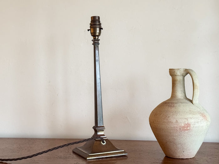 AN Early 20th Century Brass Lamp