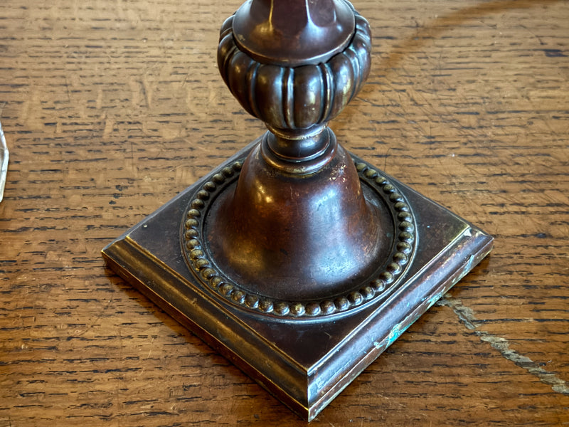 An Early 20th Century Bronze Lamp
