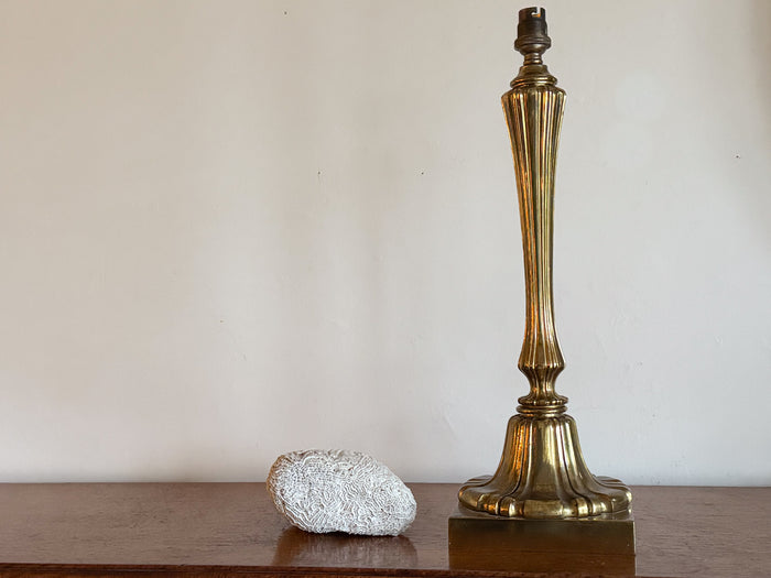 A George IV Brass Lamp