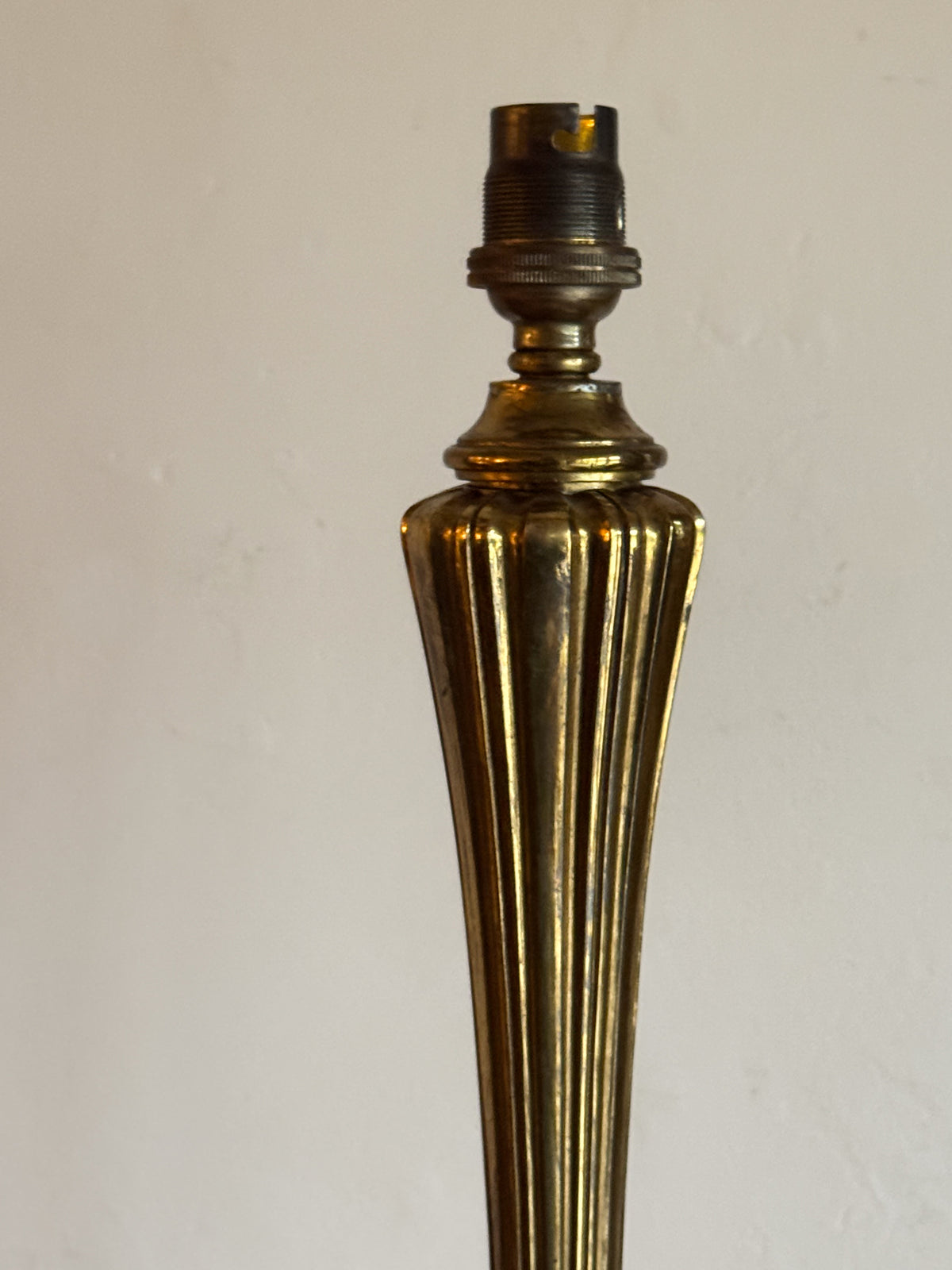 A George IV Brass Lamp