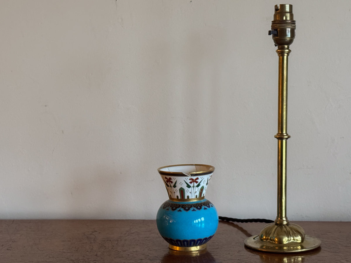 An Early 20th Century Brass Lamp in the manner of W.A.S Benson