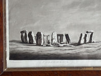 An Early 19th Century Engraving of Stonehenge by John Browne ARA (1742-1801)