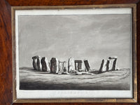 An Early 19th Century Engraving of Stonehenge by John Browne ARA (1742-1801)
