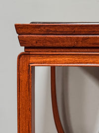 A Pair of Art Deco Mahogany & Burr Maple Console Tables