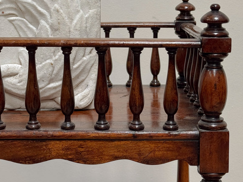 An Early 19th Century Mahogany Tiered Side Table